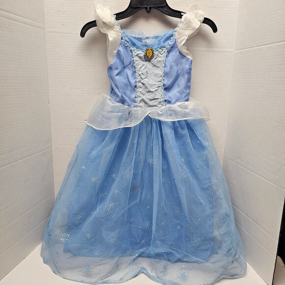 Disney Store Exclusive Girls Princess Cinderella Costume Dress Brooch S 6 6X - Picture 1 of 16